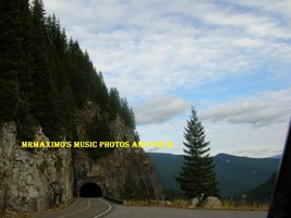 Digital Image Photograph Road Through Mountain Highway - £0.69 GBP