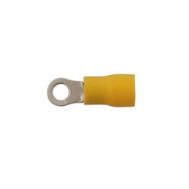 Connect 30222 13mm Ring Terminal - Yellow (Pack of 100)  - £28.77 GBP