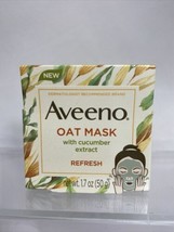 Aveeno Oat Mask With Cucumber Extract Smooth Refresh Face 1.7oz COMBINESHIP - $6.29
