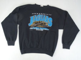 Vintage 90s Jacksonville Jaguars NFL Banned Logo Pullover Crewneck Sz XL - £81.67 GBP