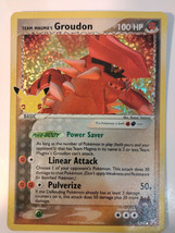 Pokemon TCG Team Magma&#39;s Groudon 9/95 Celebrations Holo Rare NM - £1.99 GBP