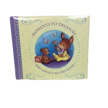 Moments to Treasure Bear Bunny Baby Album Record Book Keepsake Box Multi... - $14.95