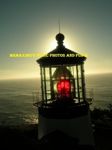 Digital Image Photograph Sun Lighting Cape Meares Lighthouse - £0.69 GBP