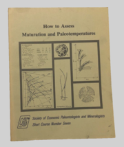 How Assess Maturation Paleotemperatures Staplin SEPM Vintage 80s Paperback - $25.15