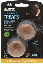 Starmark Lock and Block Treats Chicken Flavor Small 5 count Starmark Lock and Bl - £26.66 GBP