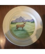 Emerson Creek Deer Landscape Scene Pottery Plate 2008 - $25.00