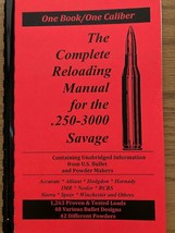 2016 THE COMPLETE RELOADING MANUAL FOR THE  .250 -3000 SAVAGE  LOAD BOOK... - €7,16 EUR