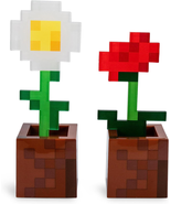 Ukonic Minecraft Daisy and Poppy Flower Pot Mood Lights, Set of 2 | Nigh... - $56.25