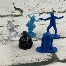 Star Wars Game Pieces R2D2 Darth Vader Yoda Han Solo Lot Of 5 - £9.38 GBP