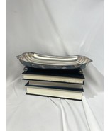 Vtg WMF Ikora Divided Serving Tray Silver-Plated Germany Ball Footed Veg... - $16.83