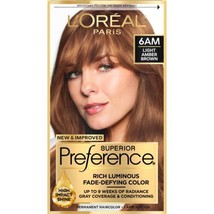 L&#39;Oreal Paris Superior Preference Fade-Defying + Shine Permanent Hair Color, 6AM - £11.92 GBP