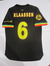 Davy Klaassen #6 Ajax Amsterdam Match Slim Black Third Soccer Jersey 202... - $70.00