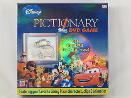 Pictionary Disney 2007 DVD Board Game Mattel 100% Complete Excellent - £8.44 GBP