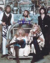 5 Signed Fleetwood Mac Photo Autographed Stevie Nicks Christine Mc Vie With Coa - £212.42 GBP