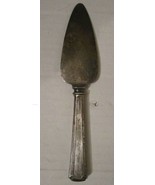 Antique Sterling Silver Pie Cake Serving Knife no maker mark 6&quot; long 3&quot; ... - $37.24