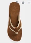 Polo Ralph Lauren Brown/Tan Suede Leather Sandals Flip Flops  8,9,10,11,... - $89.98