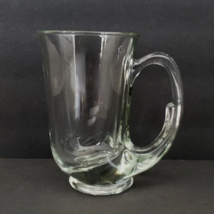 Tiara by Indiana Glass Hunter Horn 12 oz. Clear Glass Mug - £12.24 GBP