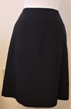 Prada Black A-Line Skirt Sz-EU 44/US~8 - £47.94 GBP