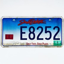 2016 United States South Dakota Great Faces Passenger License Plate E8252 - €11,26 EUR
