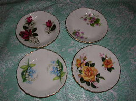 Floral Decorative Plates - $14.00
