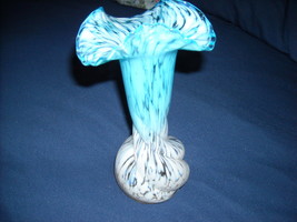 Depression Glass Curly Edged Vase - $27.00