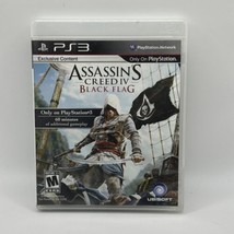 Assassin&#39;s Creed IV: Black Flag (PlayStation 3 PS3, 2013) Fast Free Shipping - £6.01 GBP