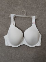 Cacique Lightly Lined Bra Womens 38C White Full Coverage Underwired NEW - £18.07 GBP