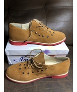 NEW Amy’s Saddle Oxfords Women Shoes Size 8.5 Leather Lace Up Light Weight - $26.88 CAD