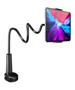 360° Adjustable Tablet Stand Gooseneck Arm for 4.7-12.9&quot; Devices Black - $20.14 CAD