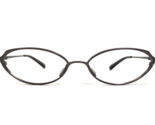 Oliver Peoples Eyeglasses Frames Poise CU Purple Round Cat Eye Wire 51-1... - $55.97