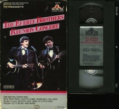 Everly Brothers Reunion Concert 1983 Vhs Mgm Video Tested - £7.47 GBP