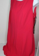 ivanka trump womens fushsia pink flared bottom sleeveless dress sz 16 - $39.60