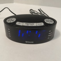 Encore AM/FM Auto Set Alarm Clock Digital Radio with Large LCD Display - $18.25