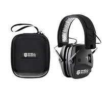 New Shellshock Protection Exo Pro Electronic Earmuff w/ Shockproof Hard ... - $64.99