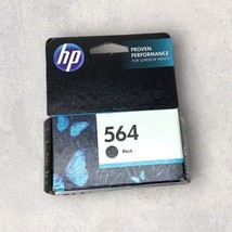 GENUINE HP 564 Black Ink Cartridge Exp Mar 2014 - £7.23 GBP