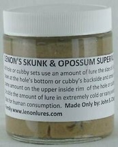 Lenon&#39;s Skunk &amp; Opossum Super All Call Lure / Scent / Bait Since 1924 4 oz Jar - £19.98 GBP