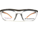 Guardian Safety Eyeglasses Frames GRXS14 BRN Brown Clear Wrap Z87-2+ 56-... - $59.39