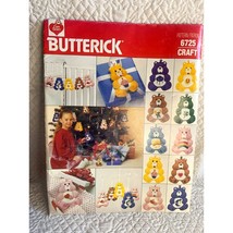 Butterick Care Bear Ornament Sewing Pattern 6725 - uncut - £8.66 GBP