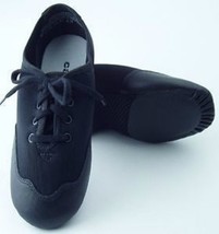 Capezio TJ10 Adult 5.5W (Fits Adult 4.5) Black Techno Oxford Lace Up Jazz Shoe - £11.98 GBP