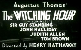 The Witching Hour 1934 DVD Guy Standing Very Rare  - £7.83 GBP