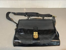 Vintage Handmade Fogg Score Satchel Camera Bag Black Retired Model for L... - $367.56