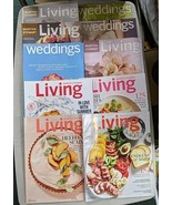 Martha Stewart Living &Weddings Grilling Ideas Dessert Recipes Bouquets Dec  X10 - $24.74