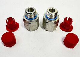 2-RYCO Hydraulic Male 1/2” Dash-08 O-Ring Boss 16-TPI X WEO DN12 Plug In... - $39.00