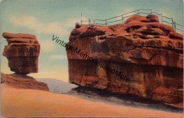 Balanced and Steamboat Rocks Garden of the Gods CO Postcard PC334 - £3.92 GBP