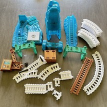 Thomas The Train Trackmaster Track Pieces Snowy Mountain Rescue Replacement Lot - £21.81 GBP