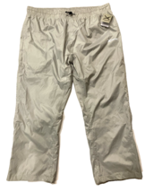 Arctix River Rain Pants Womens 3XL Pewter Drawstring Wind Proof Seam Sea... - £21.64 GBP