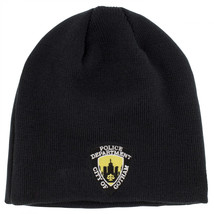 Batman Gotham City Police Department New Era Knit Beanie Blue - $36.98