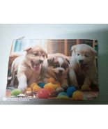 Handmade Recycled Upcycled Repurposed Puppies Bag Coin Purse - £4.79 GBP