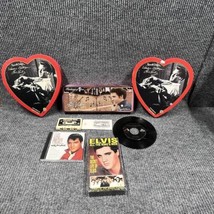 Vtg Elvis Presley Lot Of 7 Items Russell Stovers See Details Valentines - £36.16 GBP