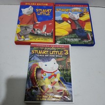 Stuart Little 1,2,3. Deluxe Edition, Special Edition DVD Lot. - £5.34 GBP